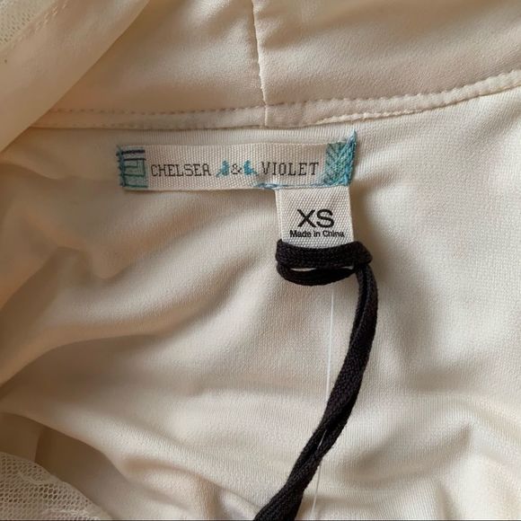 NWT Chelsea & Violet Natural Color Lace Tassel - Picture 14 of 16